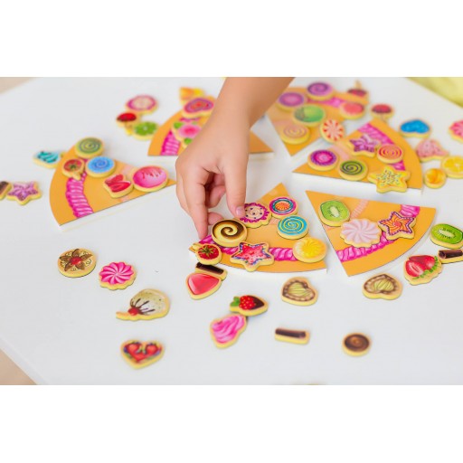 Magnetic game «Cake»