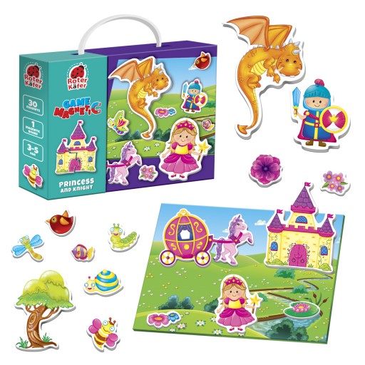 Magnetic game «The Princess and the Knight»