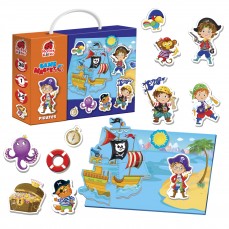 Magnetic game «Pirates»