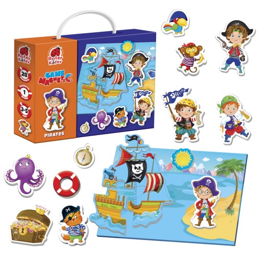 Magnetic game «Pirates»