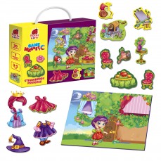 Magnetic game «Strawberry Princess» 