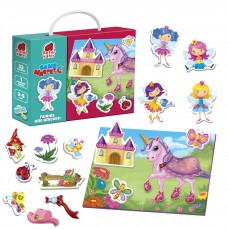 Magnetic game «Fairies and a Unicorn»