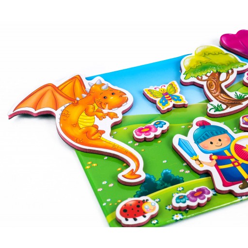 Magnetic game «The Princess and the Knight»