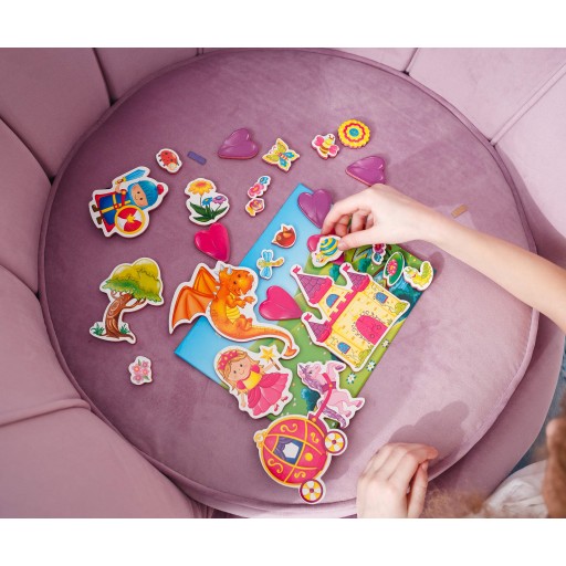 Magnetic game «The Princess and the Knight»