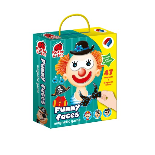 Magnetic game «Funny faces»