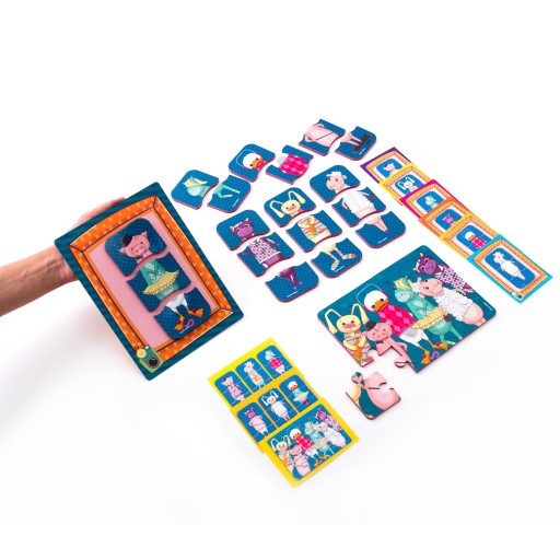 Magnetic game «Friendly animals»