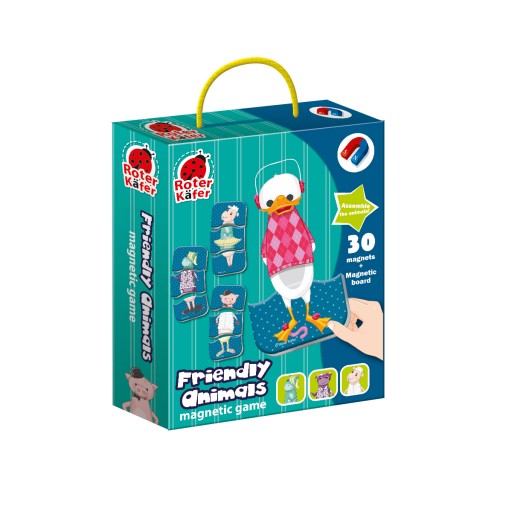 Magnetic game «Friendly animals»