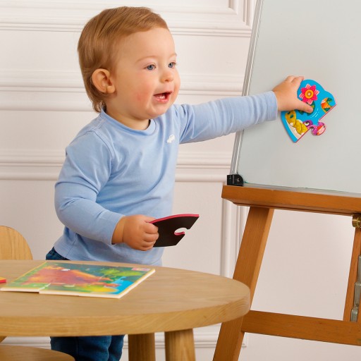 Magnetic baby puzzle «Elephant-Crocodile»