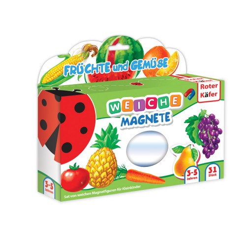 My little world on magnets «Fruits, vegetables»